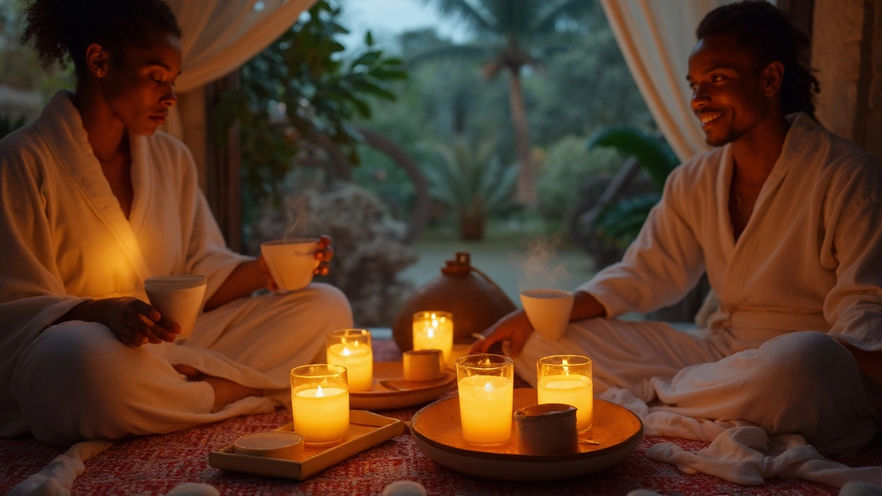 Aceites de masaje y velas: por qué son esenciales para una experiencia de spa completa