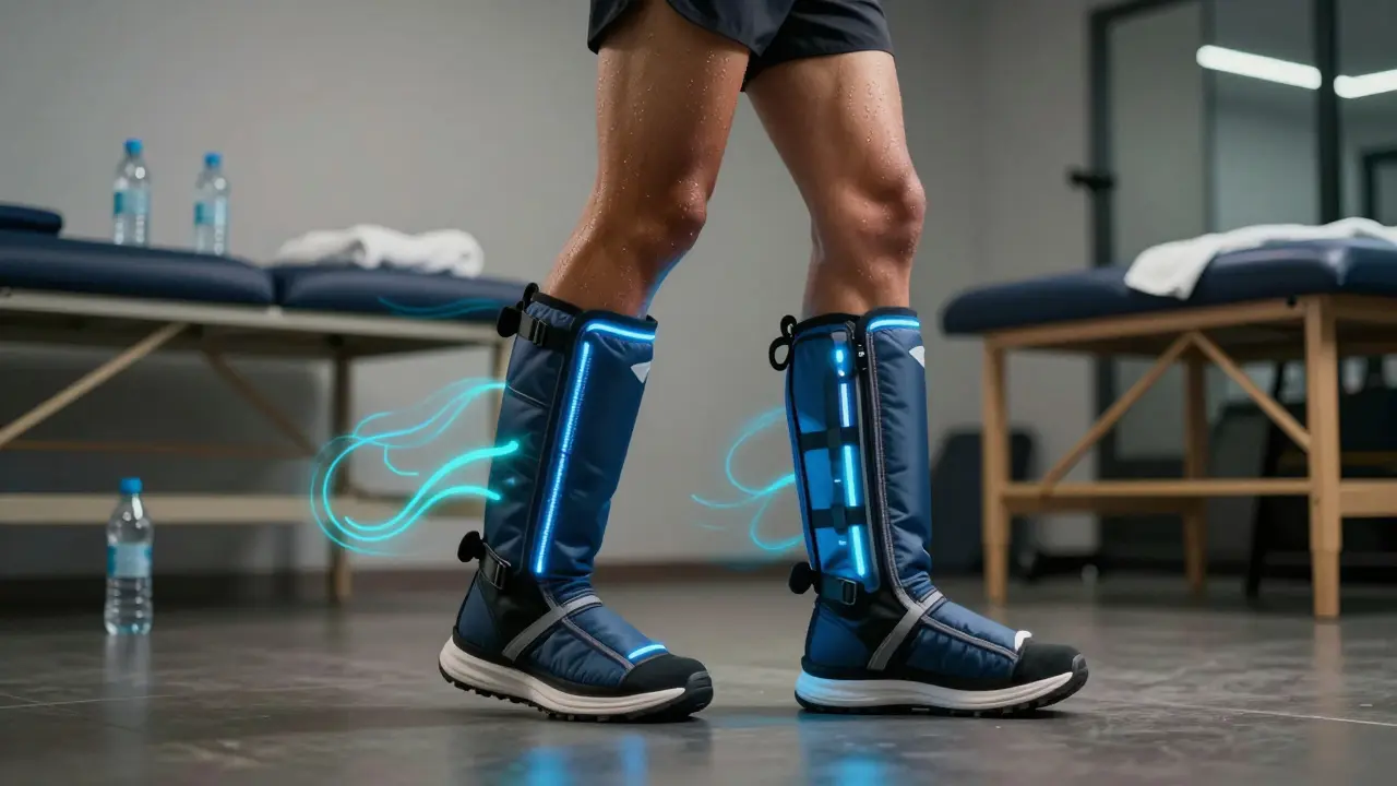 Los beneficios sorprendentes del masaje de compresión para atletas